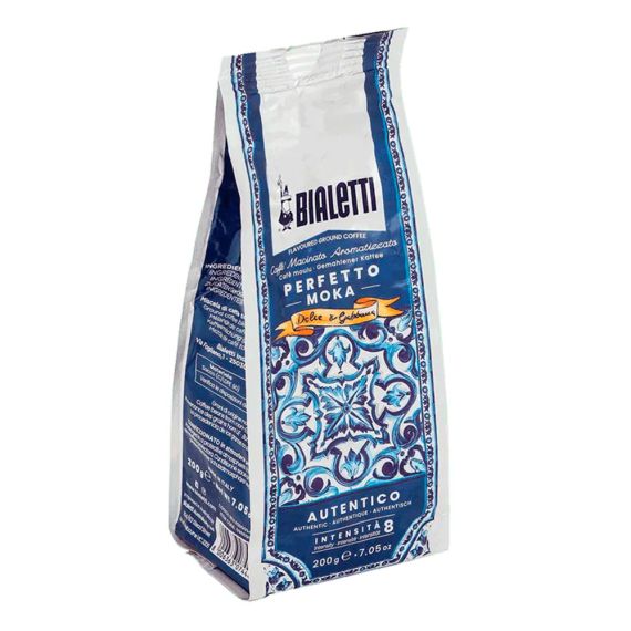 Кофе молотый Autentico D&G 200 г, жестяная банка, Bialetti, изображение 2