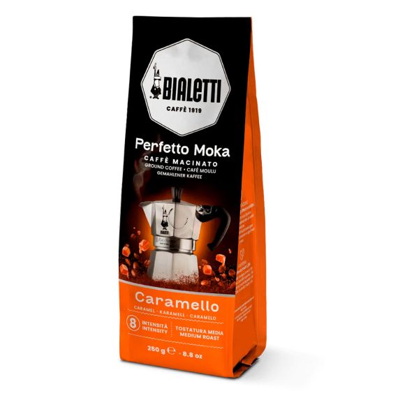 Кофе молотый Caramello 250 г, вакуумный пакет, Bialetti, изображение 2